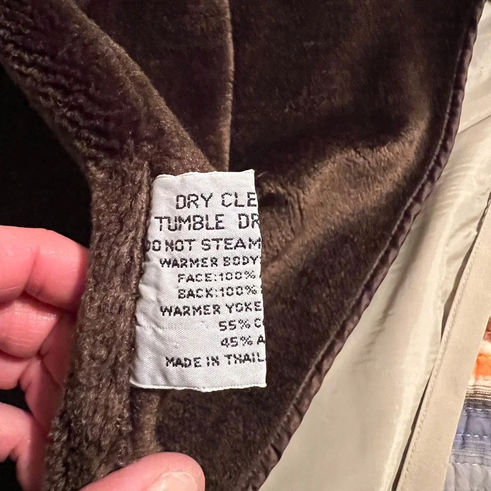 London‎ Fog Towne Mens Trench Coat Beige Long Removable Liner Size 42 LNG